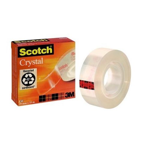 Taśma niewidoczna Scotch Crystal 19mm x 33m